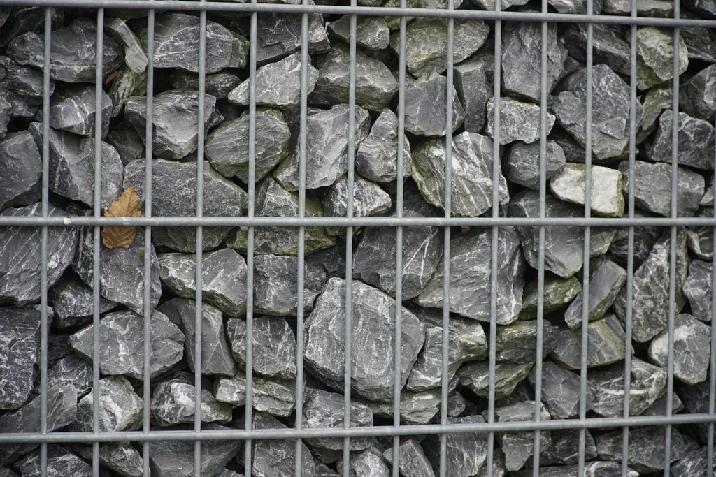 gabion, zink-plated, quarry, grey, fence, stone, rock, gravel, wall, texture, gabion, gabion, gabion, gabion, gabion